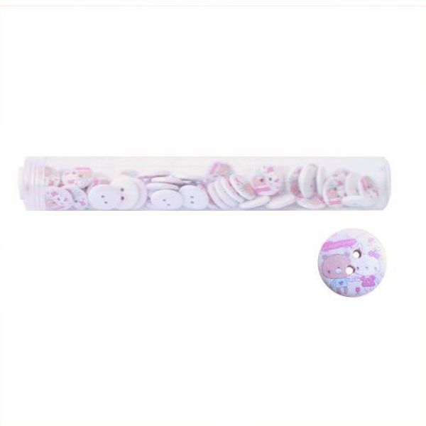 Пуговицы деревянные Мультяшные персонажи 18мм 50 шт, персонаж 5