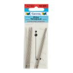 Иглы ручные бисерные ⌀1.2 мм, сталь, 10 шт, Gamma NC-205