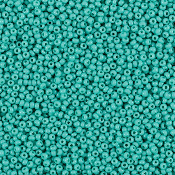 Бисер Preciosa 12/0 (2 мм), 50 г, 63130 бирюзовый, 311-19001
