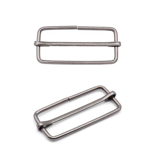 Рамка регулировочная 40 мм ушко (19х45 мм) (чер.никель), 100 шт