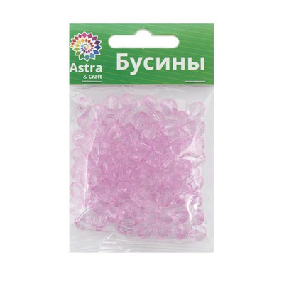 Бусины акрил ⌀8 мм, 25 г, Astra&Craft, 17
