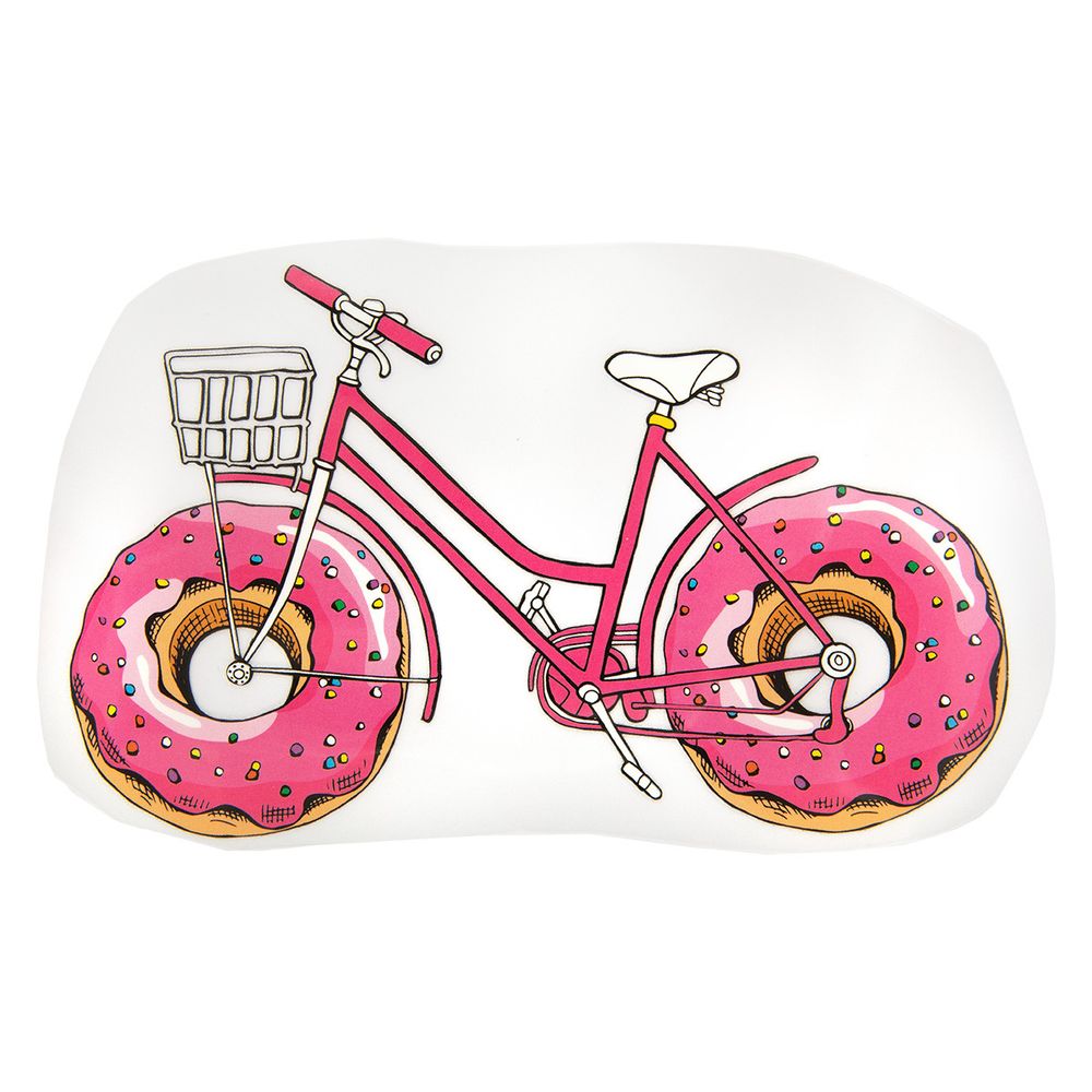 Термотрансфер M №02, 1 шт, M-219 велосипед 16.5х10 см, Gamma "M" №02