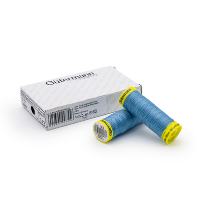 Нитки для трикотажа Gutermann Maraflex, 150м, 143 серо-голубой, 5 катушек