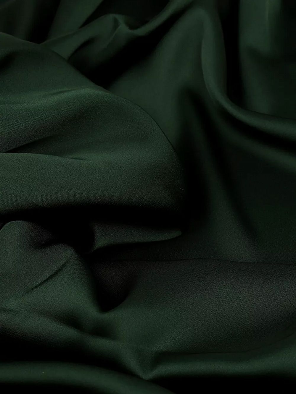 Шелк Армани 90 г/м², 150 см / 2 метра, арт.Arm-133-2 цв.133 т.зеленый