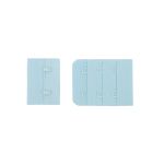 Застежки для бюстгальтера текстильные 38 мм, 5 шт, нейлон, 11 голубой, Blitz ZBB-38