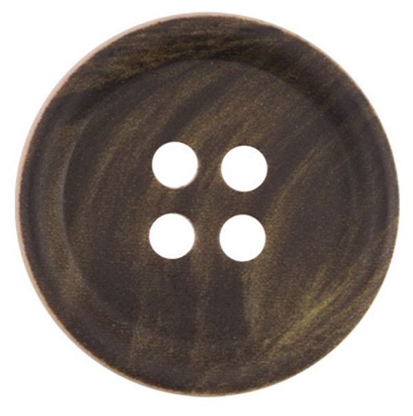 Пуговицы 4 прокола костюмные 15 мм, 24 шт, D242 хаки, Gamma GEC 0032