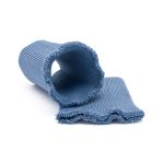 Манжеты трикотажные 9.0х9.5 см, 1 пара, средней плотности 14 кл, 1х1, 8189 джинс