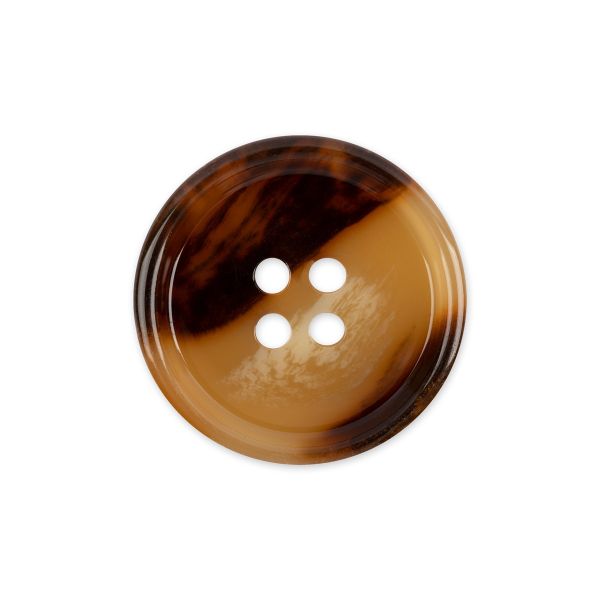 Пуговицы 4 прокола костюмные 15 мм, 12 шт, 300 коричневый, Blitz DRN 0079