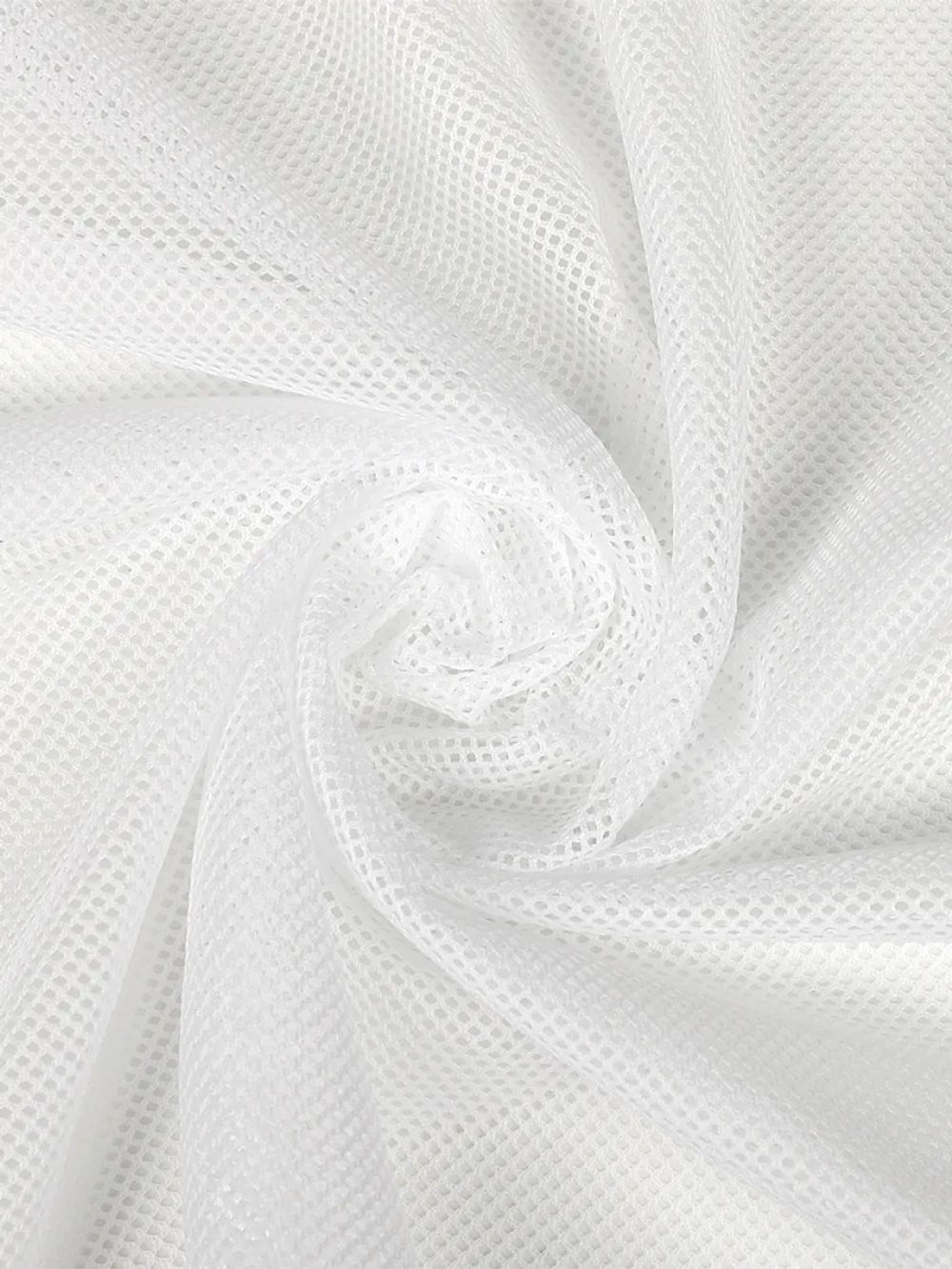 Сетка подкладочная трикотажная 65 г/м², 170 см / 100 метров, TBY.0354.01, цв.01 белый