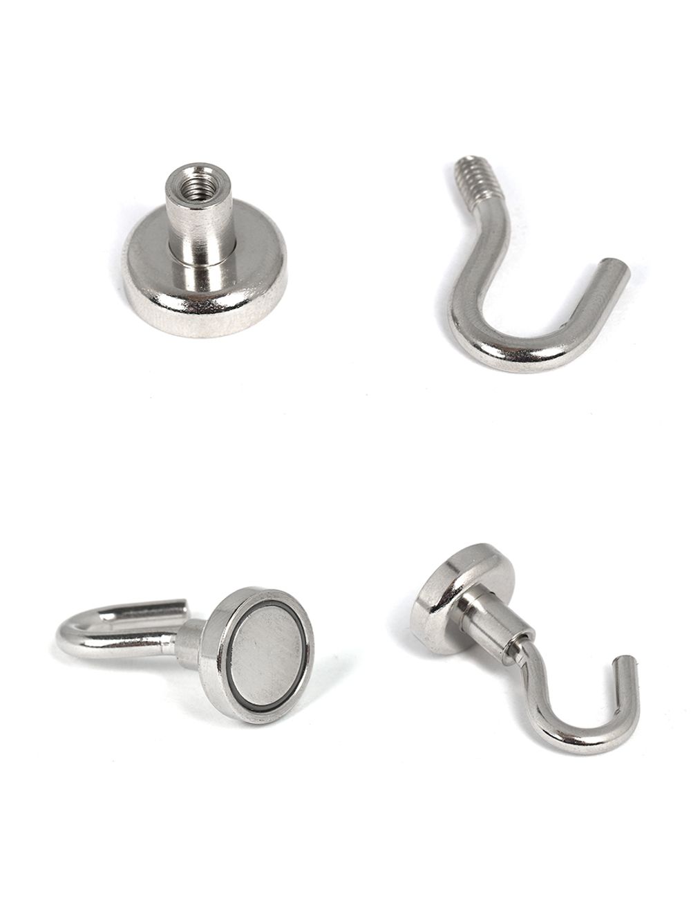 Крючок на неодимовом магните E16, 6 шт