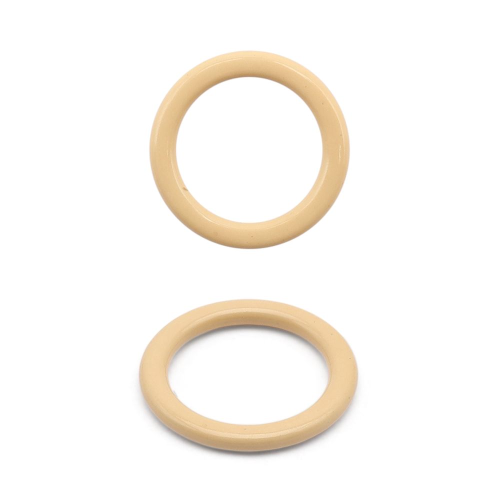 Кольца для бюстгальтера металл ⌀8.0 мм, 20 шт, C180 телесный, ГВ800