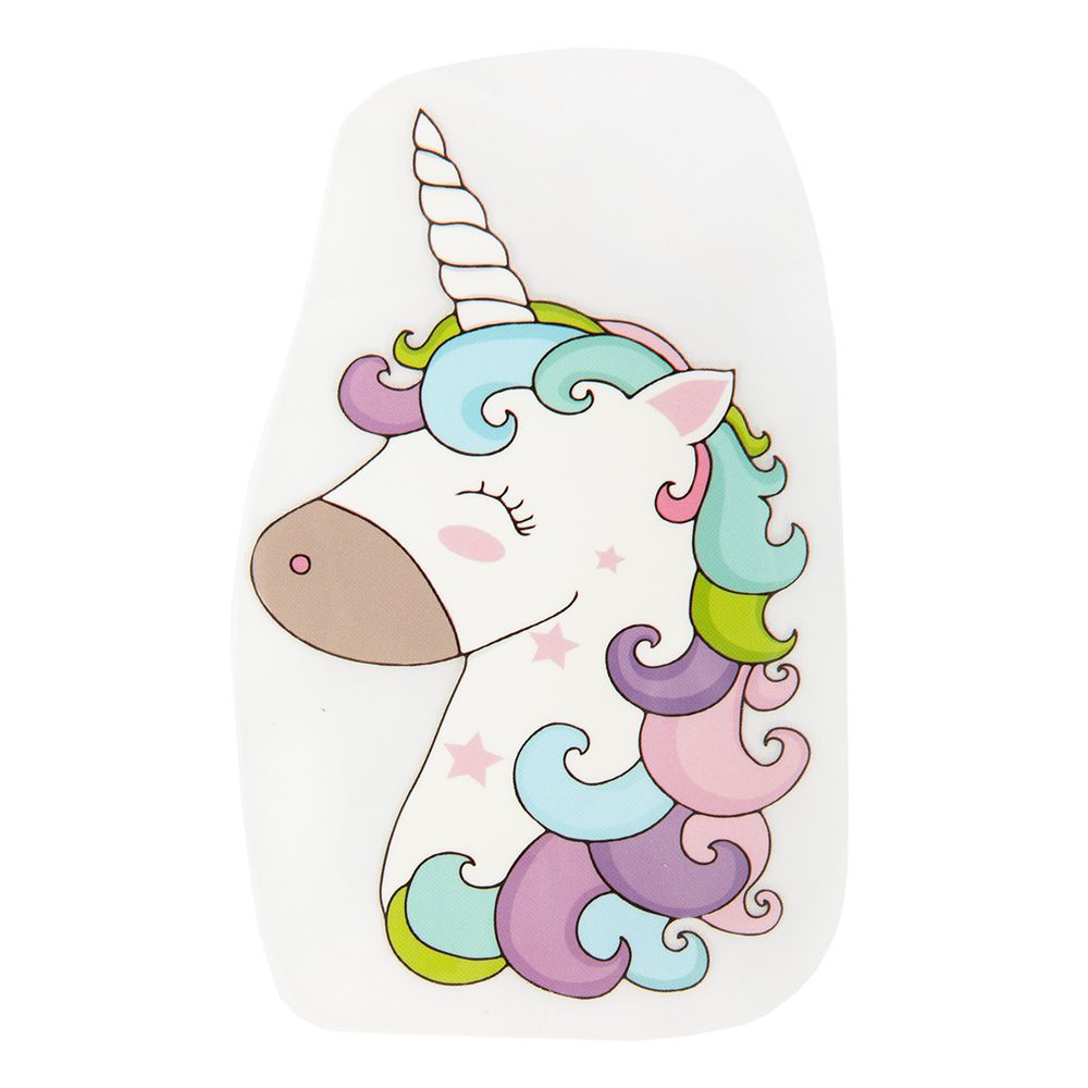 Термотрансфер M №01, 1 шт, M-022 единорожек 13.5х9 см, Gamma "M" №01