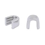 Ограничитель верхний для металлической молнии Т8 (никель), 0298-0360, 100 шт