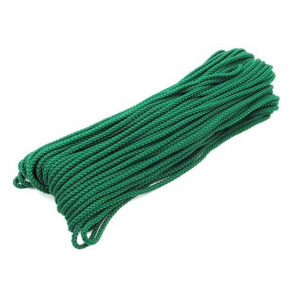 Шнур плетеный ⌀4.0 мм / 30 метров, т.зеленый