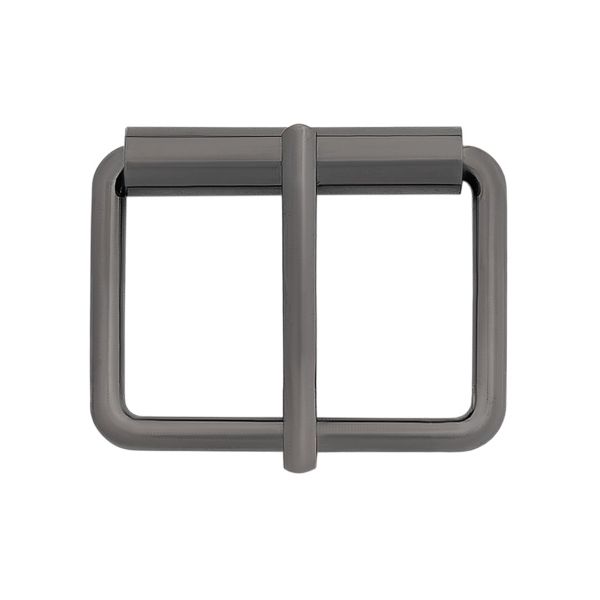 Пряжка прямоугольная 30 мм, металл (Pewter олово (черный никель)), МТ_1864, 6 шт