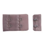 Застежки для бюстгальтера текстильные 2х2, 28 мм, 1645 шиншилла, 2686, 25 шт, Arta