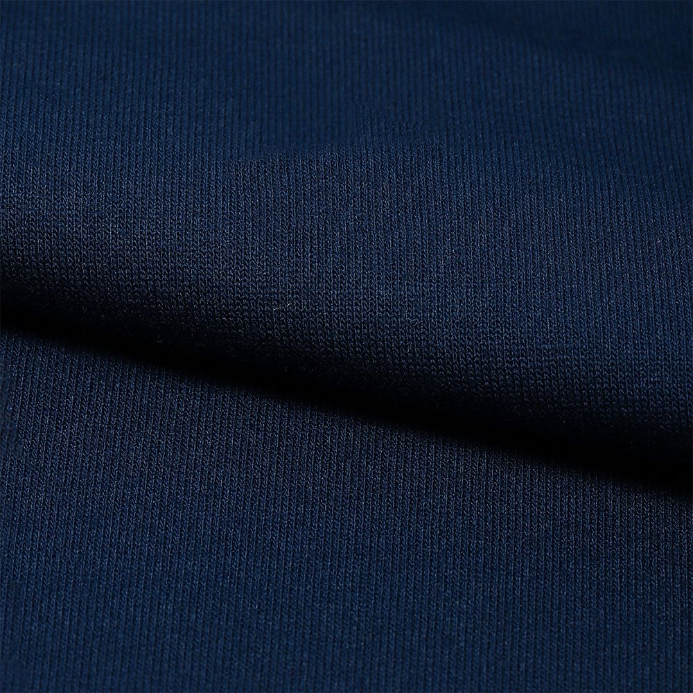 Футер 2-нитка петля поливискоза стрейч 220 г/м², 160 см / 3 метра, ФУТ2Х.TBY.ПЭ-ВИС.S196/S058.3, цв.S196/S058 т.синий