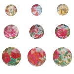 Кабошоны-стикеры, упак., 9 шт, Астра