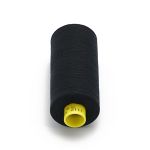 Нитка особо тонкая Gutermann Mara №150 (150/2), 1000 м, 713953, цв. 2111 ультра черный, 1 катушка