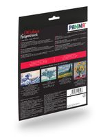 Набор для вышивания нитками Panna, Живая картина. Автопортрет в соломенной шляпе, 12х14.5 см