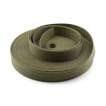 Стропа (ременная лента) 25 мм / 25 метров, толщ. 1.0 мм, [21 г/пог.м], 100% нейлон, хаки