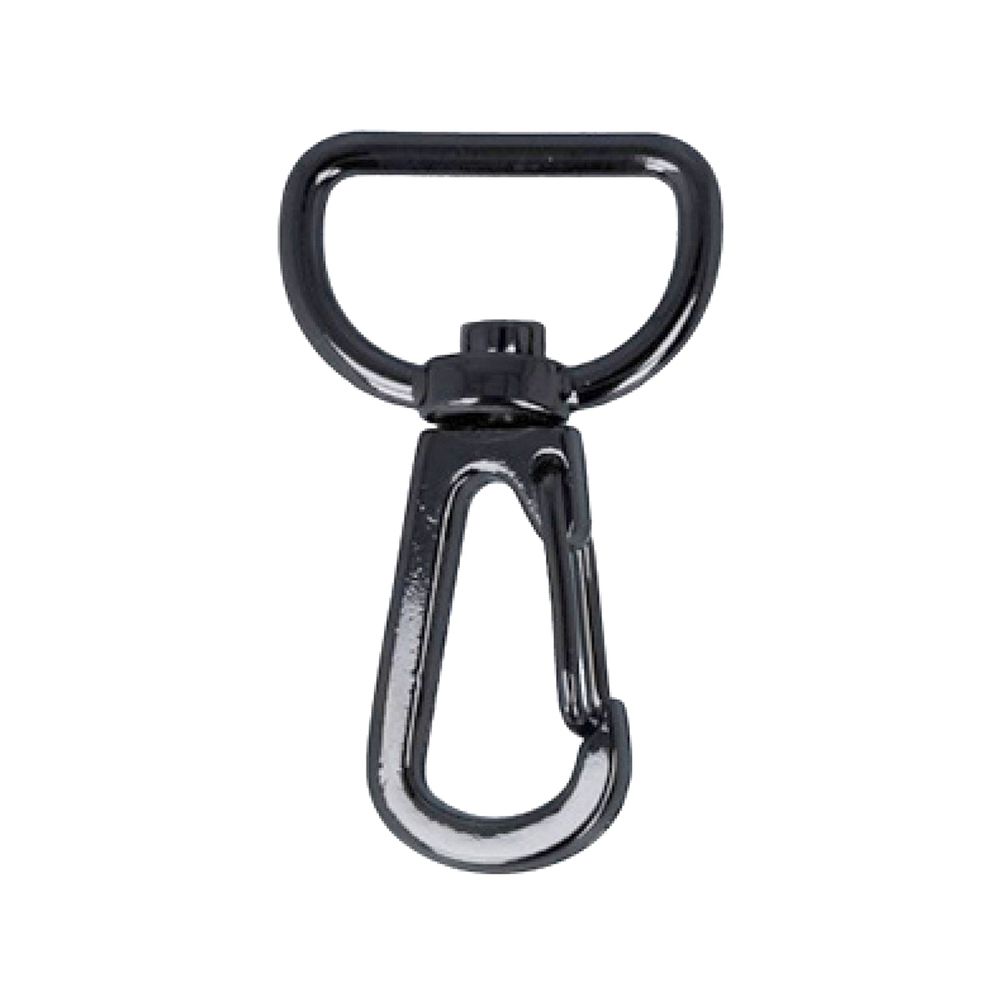 Карабин металл 20.0 мм (40х24 мм), 10 шт, 06 черн.никель, Gamma GH 103/20/10