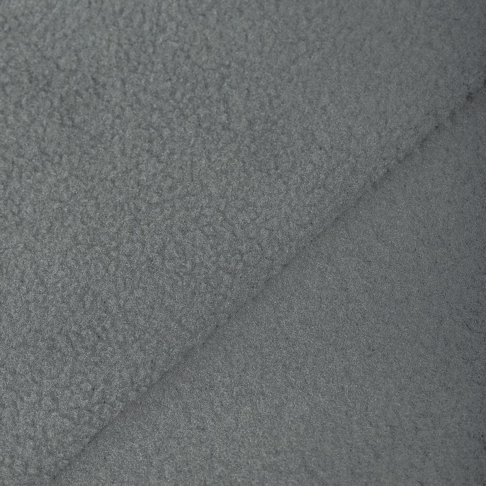 Флис 2-сторонний 190 г/м², 150 см / 2 метра, TBY-0059-307.2, цв.S307 серый