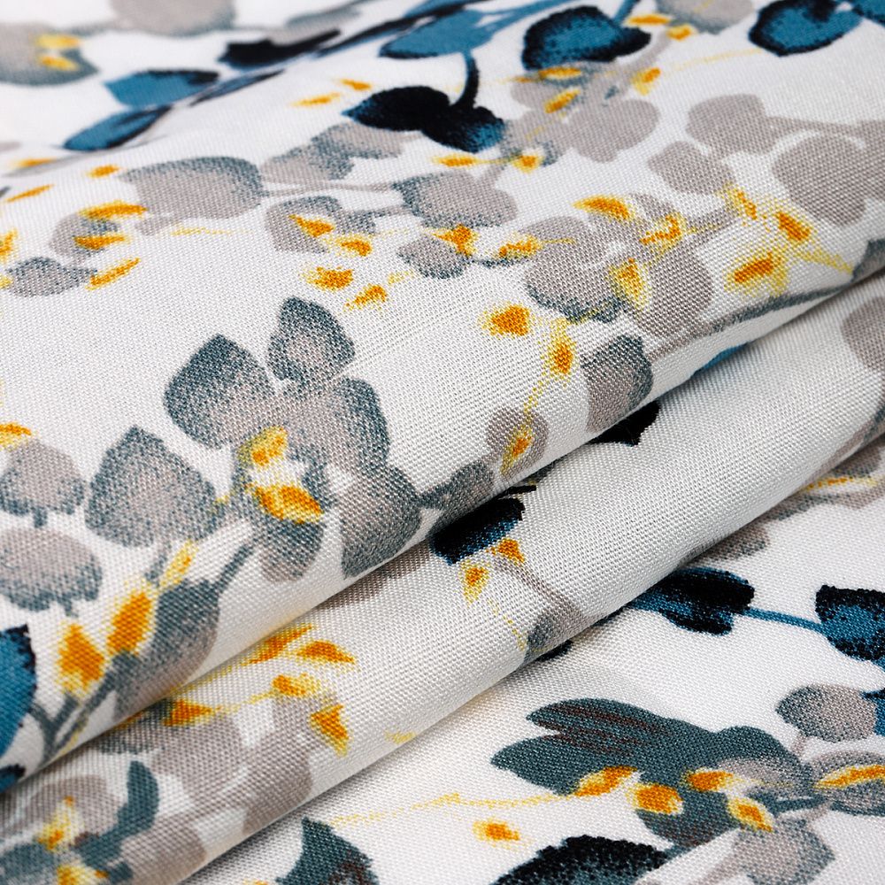 Штапель 90 г/м², 145 см / 2 метра, TBY Vi-E1344-4 цв.E1344-4