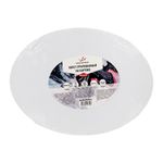 Холст на картоне грунтованный овальный 30х40 см, 280 г/м², Vista-Artista VCPO-3040