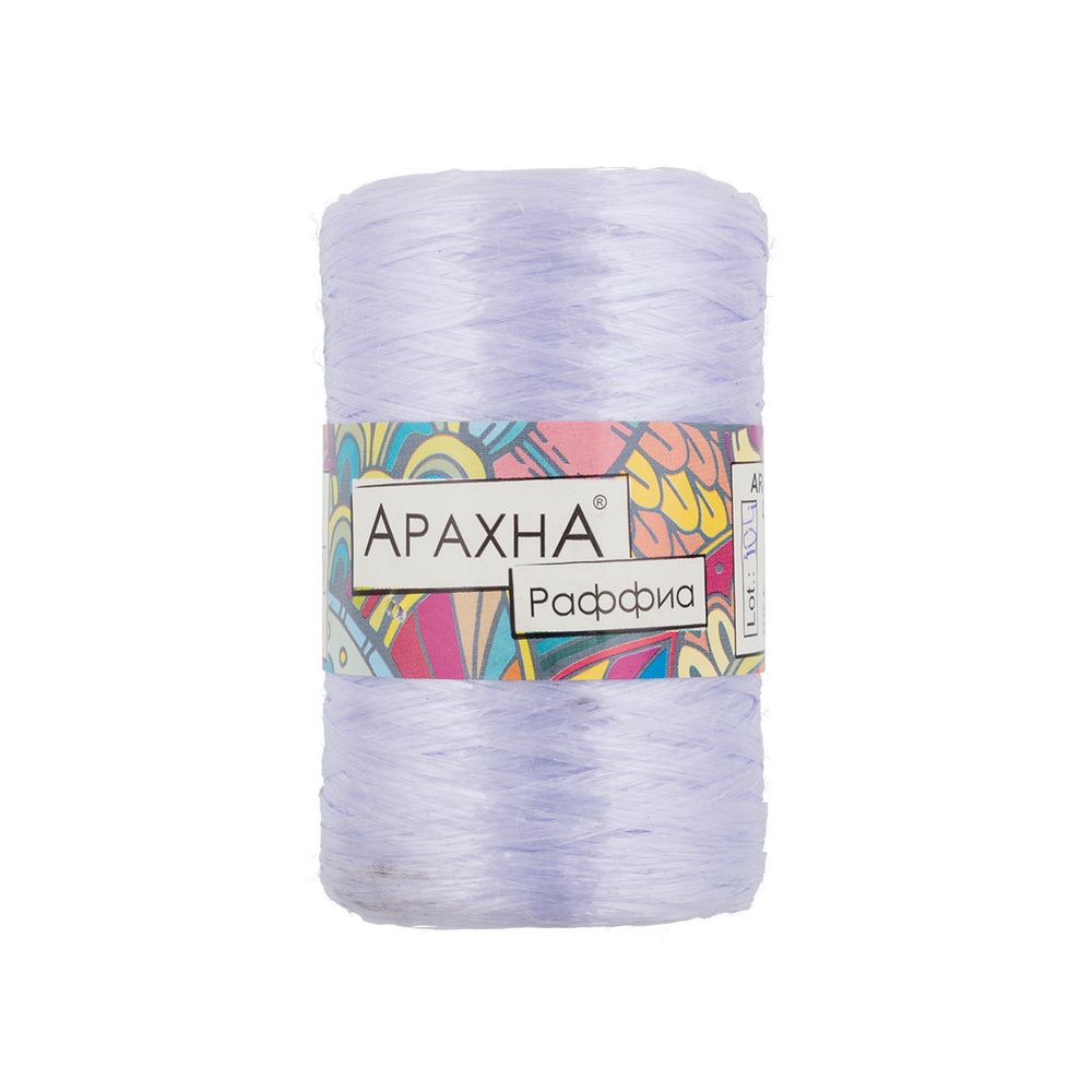 Пряжа Arachna Raffia / уп.5 мот. по 50г, 200м, 32 бл.сиреневый