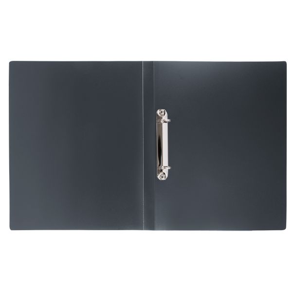 Папка на 2 О-кольцах A4 700 мкм 25 мм, 4 шт, d-20 мм, серый new EC211300115, Expert Complete