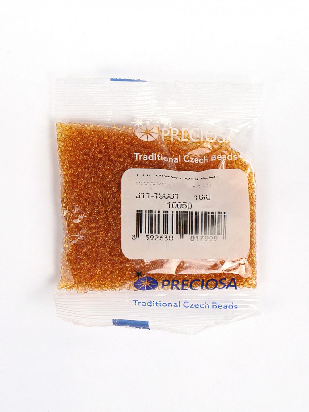 Бисер Preciosa 10/0 (2.3 мм), 50 г, NT цв. 10050/311-19001