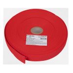 Стропа (ременная лента) 30 мм / 25 метров, толщ. 0.94 мм, [17.1 г/пог.м], 100% п/п, красный, Gamma 3075