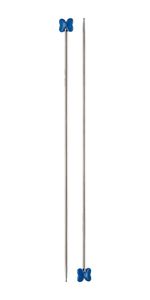 Спицы прямые металл ⌀2.5 мм, 20 см, никель, Gamma MK-20P