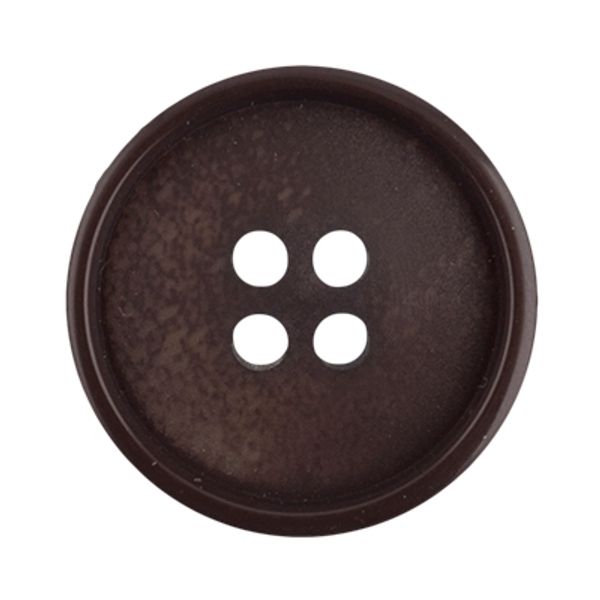 Пуговицы 4 прокола костюмные 20 мм, 24 шт, D916 коричневый, Gamma CRZ 0009