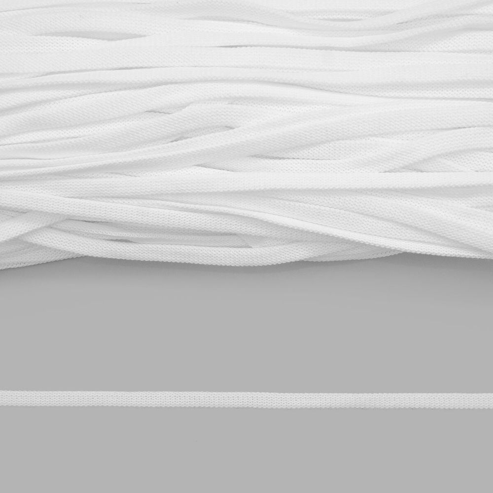 Шнур плетеный ⌀10.0 мм / 100 метров, 100% х/б, 003 белый