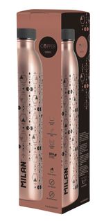 Бутылка металлическая для напитков Copper series 591 мл, 643020CP, Milan