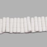 Лента (тесьма) шторная: сборка параллельная (1:2) 20 мм / 100 метров