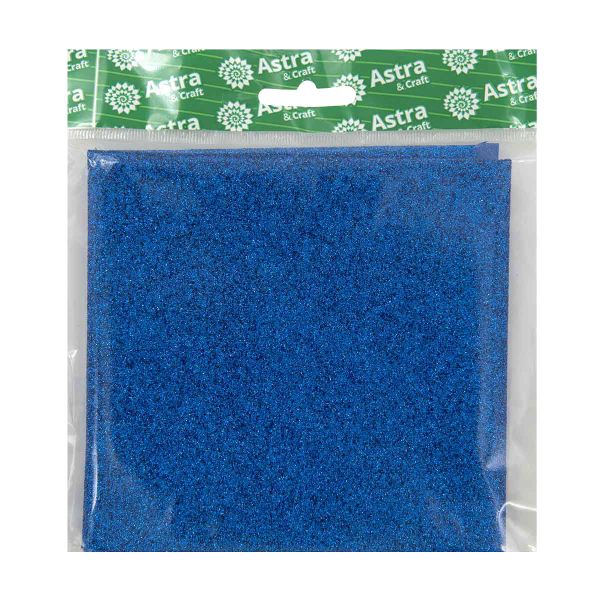 Хлопок с глиттером 47х50см (синий), AR1369