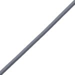 Резинка шляпная (шнур эластичный) ⌀3.0 мм / 30 метров, т.серый
