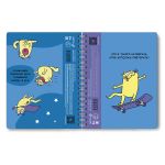 Тетрадь-перевертыш ученическая общая, A5 48 л. на гребне 65 г/м², белизна 100 %, 8 шт, клетка, 01178 Суббота или понедельник?, Светоч Т109