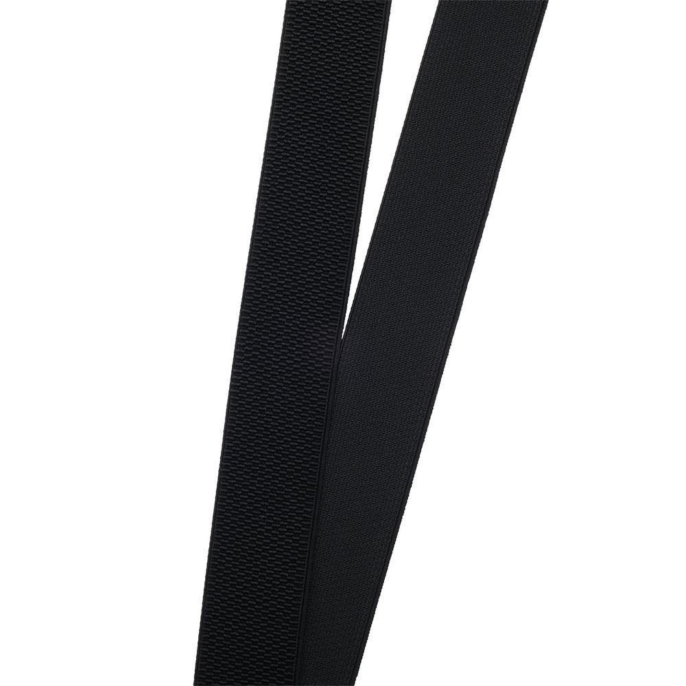 Резинка для подтяжек (помочная) 40.0 мм / 4±0.5 метра, 25.2 г/м, 580 черный, 6123-9344