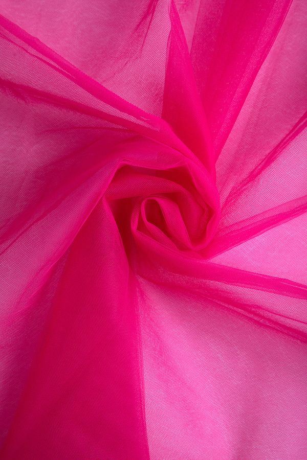 Фатин мягкий (Еврофатин) 13 г/м², 100х300 см, 12 яр. розовый, Gamma FTS-E