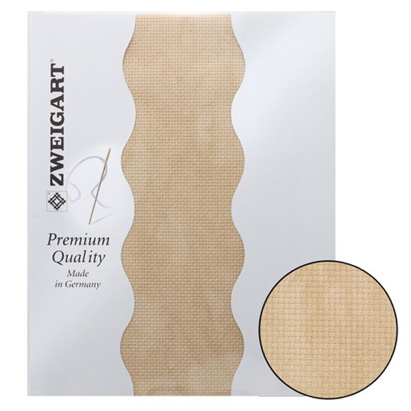 Канва Zweigart Aida Vintage 14 ct, 50х55см, 3706/3009