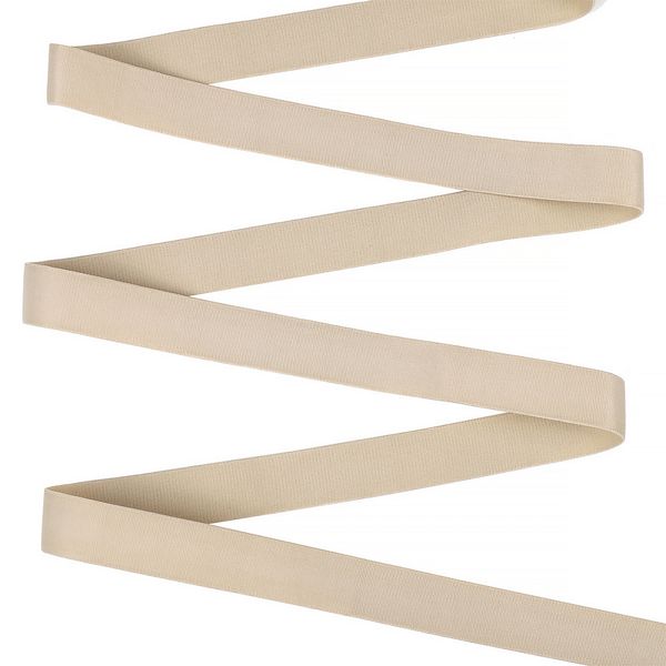 Резинка бельевая (бретелечная) 18.0 мм / 25 метров, F307 бежевый