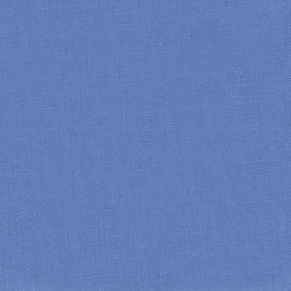 Ткань для пэчворка Peppy Essex, отрез 457х110 см, 190 г/м², MED. PERI (средний голубой), Robert Kaufman