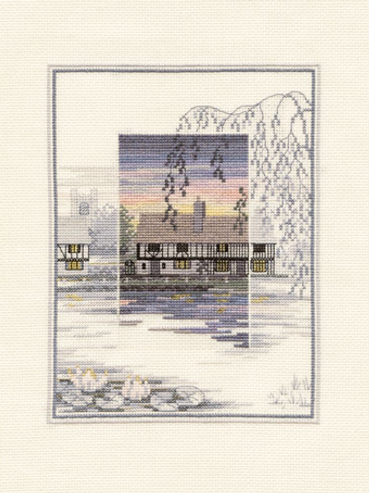Derwentwater Designs, Lily Pond Cottage, 20х14 см