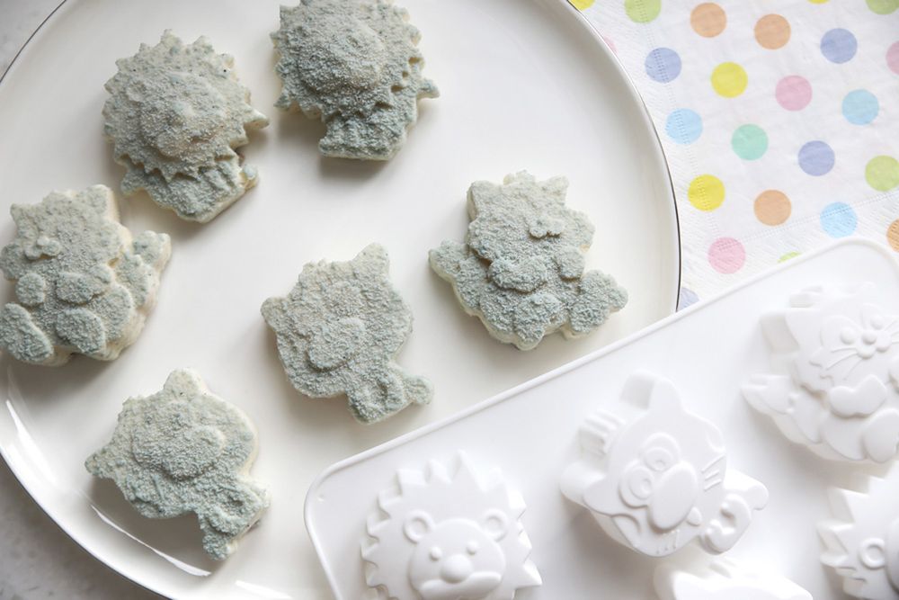 Форма силиконовая для пирожных 25.3х7х3.5 см, Животные -6 ячеек, S-Chief SPC-0304