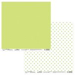 Бумага для скрапбукинга 190 гр/м², 30.5х30.5 см, 10 шт, 109 Крупные точки, Mr.Painter PSW-R