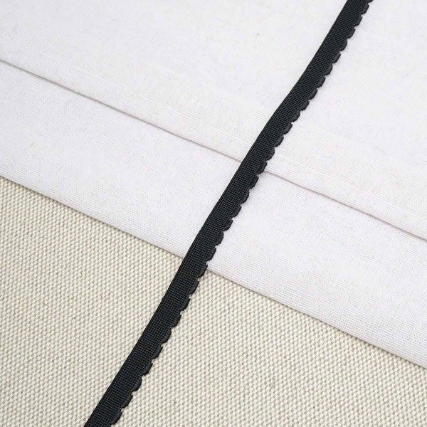 Резинка бельевая (стандартная) 13.0 мм / 45.72 метра, черный, 2407-1